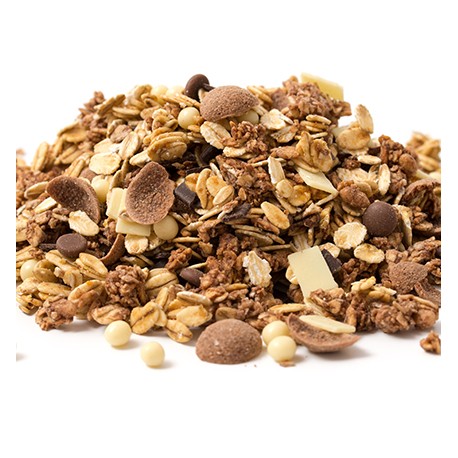 muesli chocolat caramel