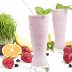 Smoothie Orange Fraise