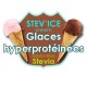 Glace au Chocolat hyperprotéinée - stevia